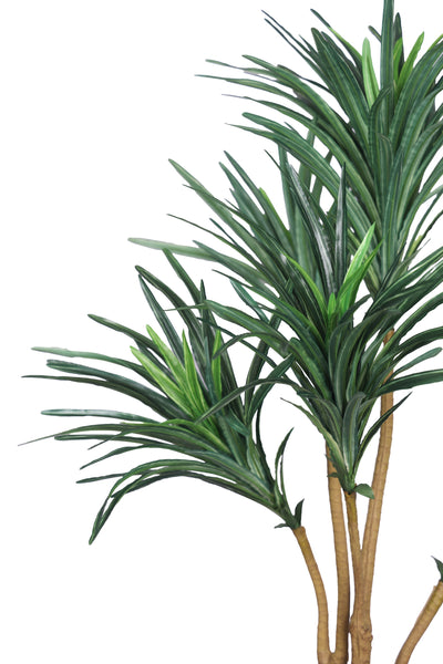 Artificial Yucca Plant Without Pot (Pack of 1) Green