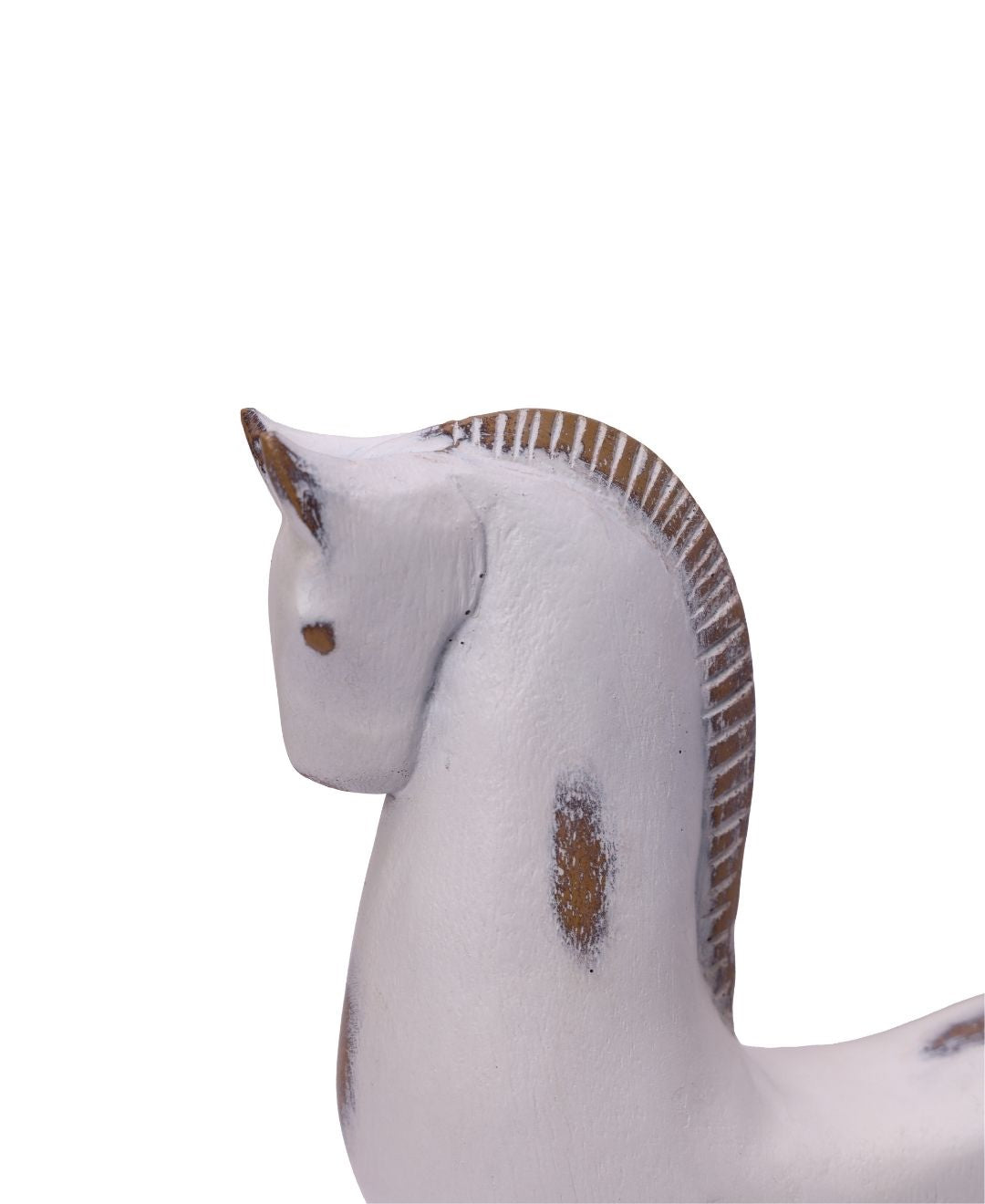 Naturecast Resin Horse Artifact
