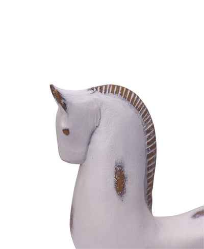 Naturecast Resin Horse Artifact