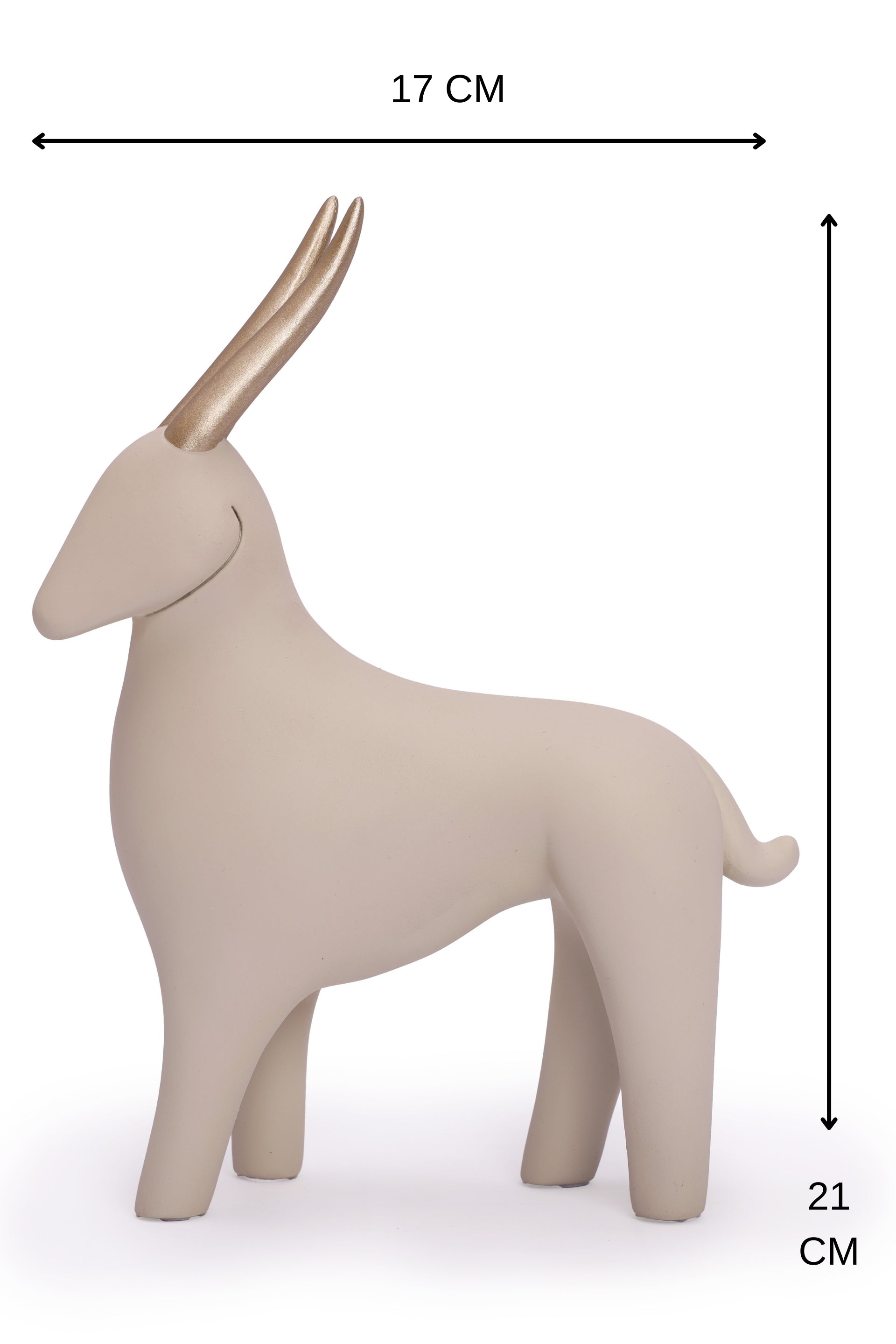 Lucky Sheep Statue for your home or office decor-White