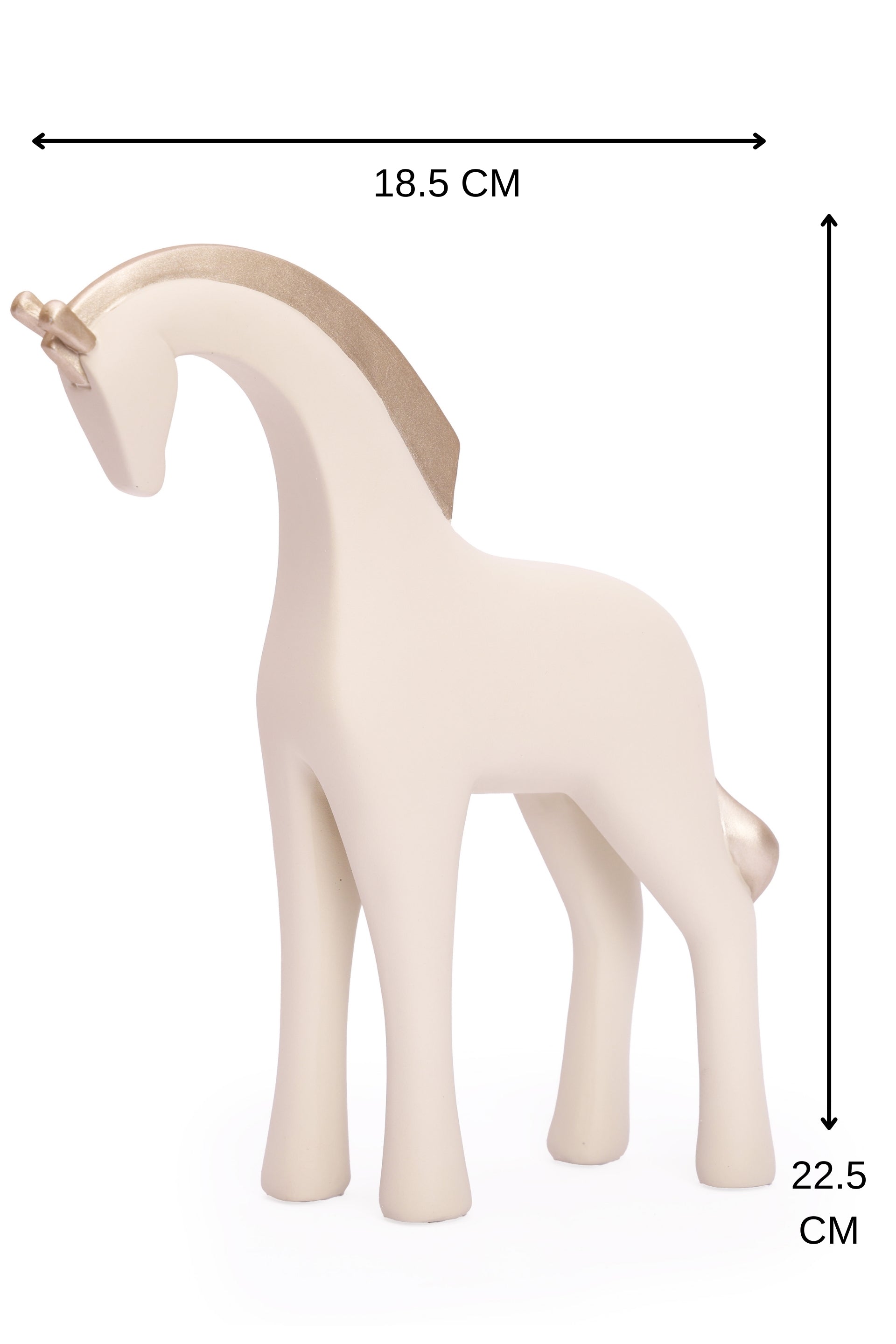 Beautiful Giraffe statue for your home or office decor-Black