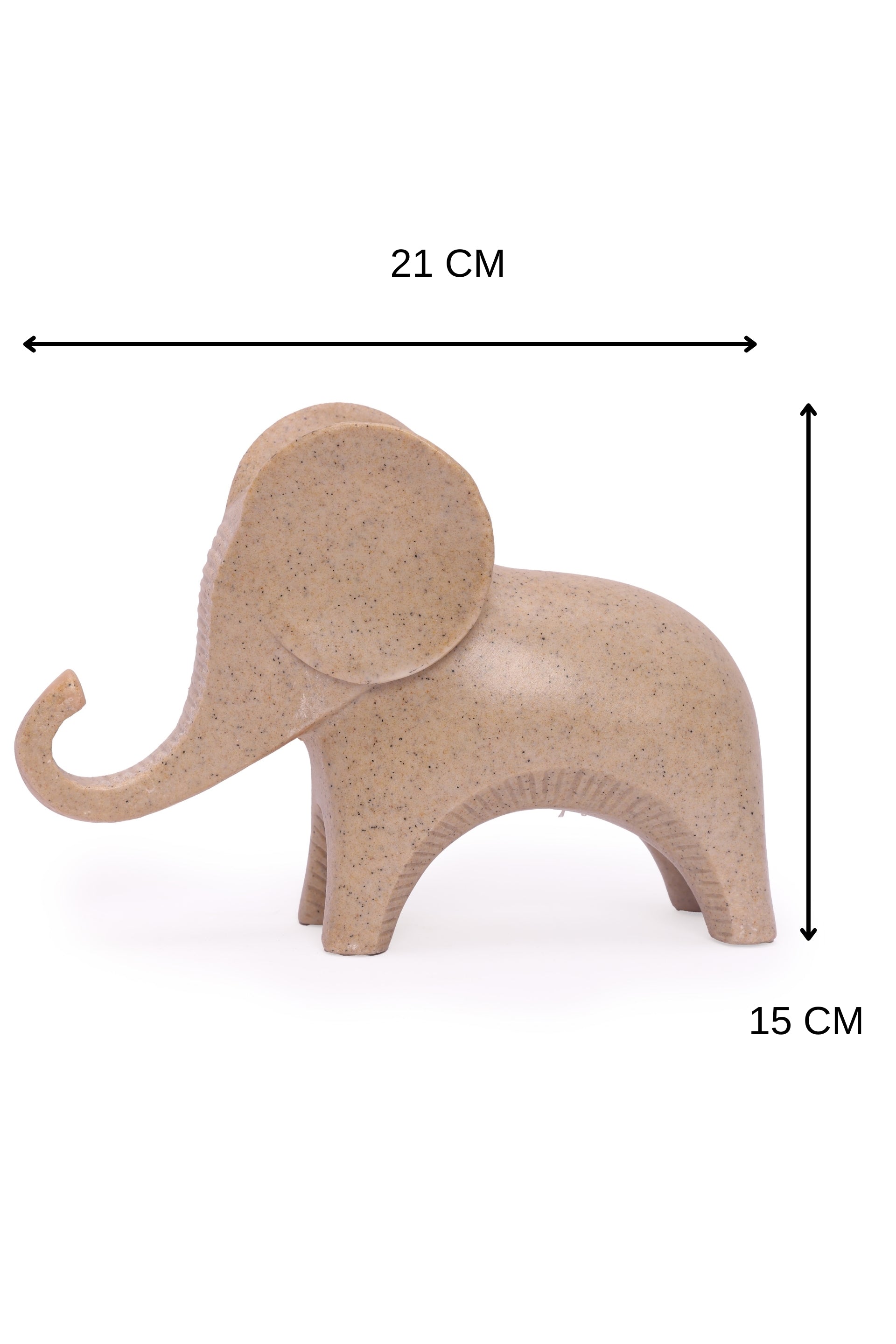 Cute Elephant Statue for your home or office decor-Grey