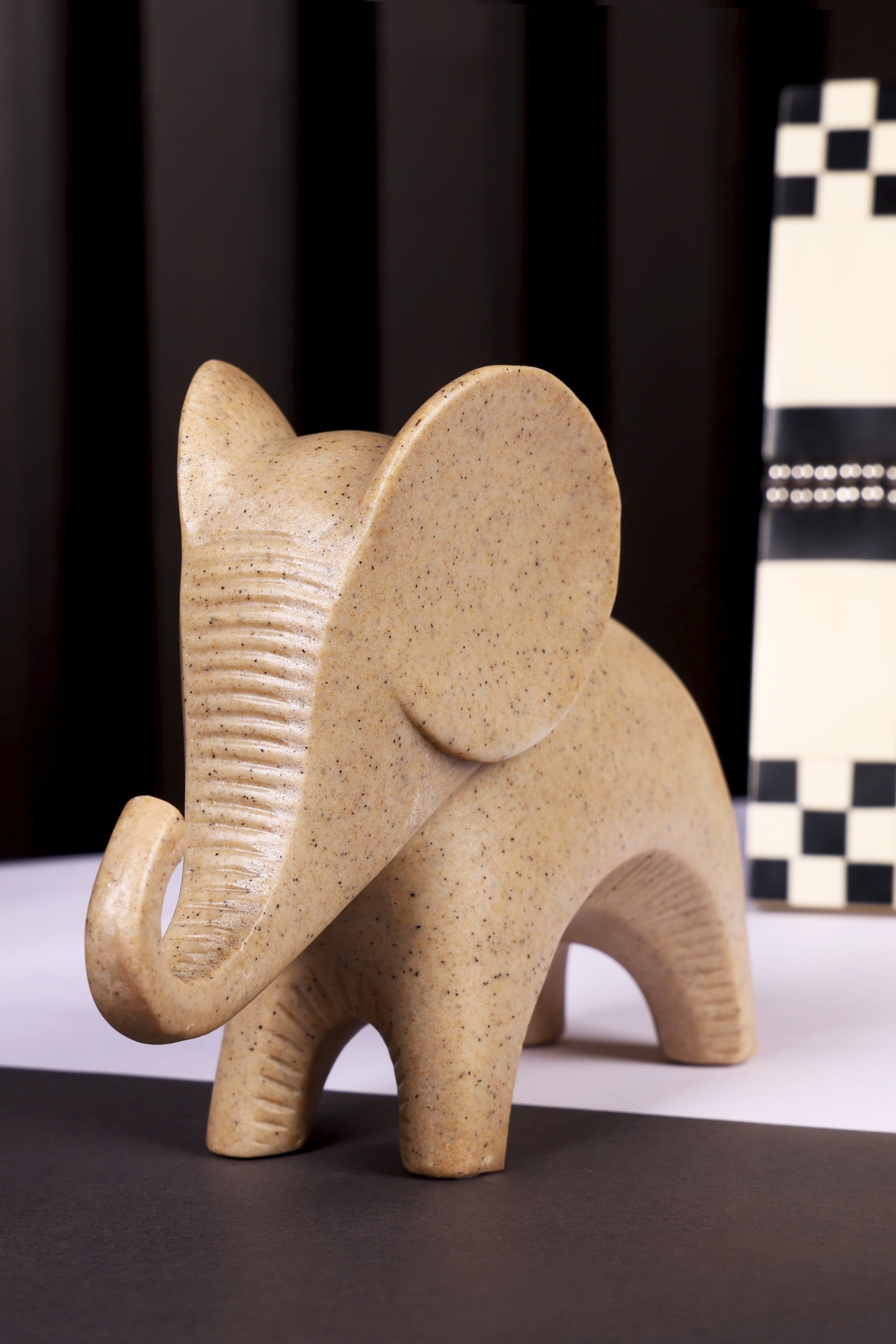 Cute Elephant Statue for your home or office decor-Grey