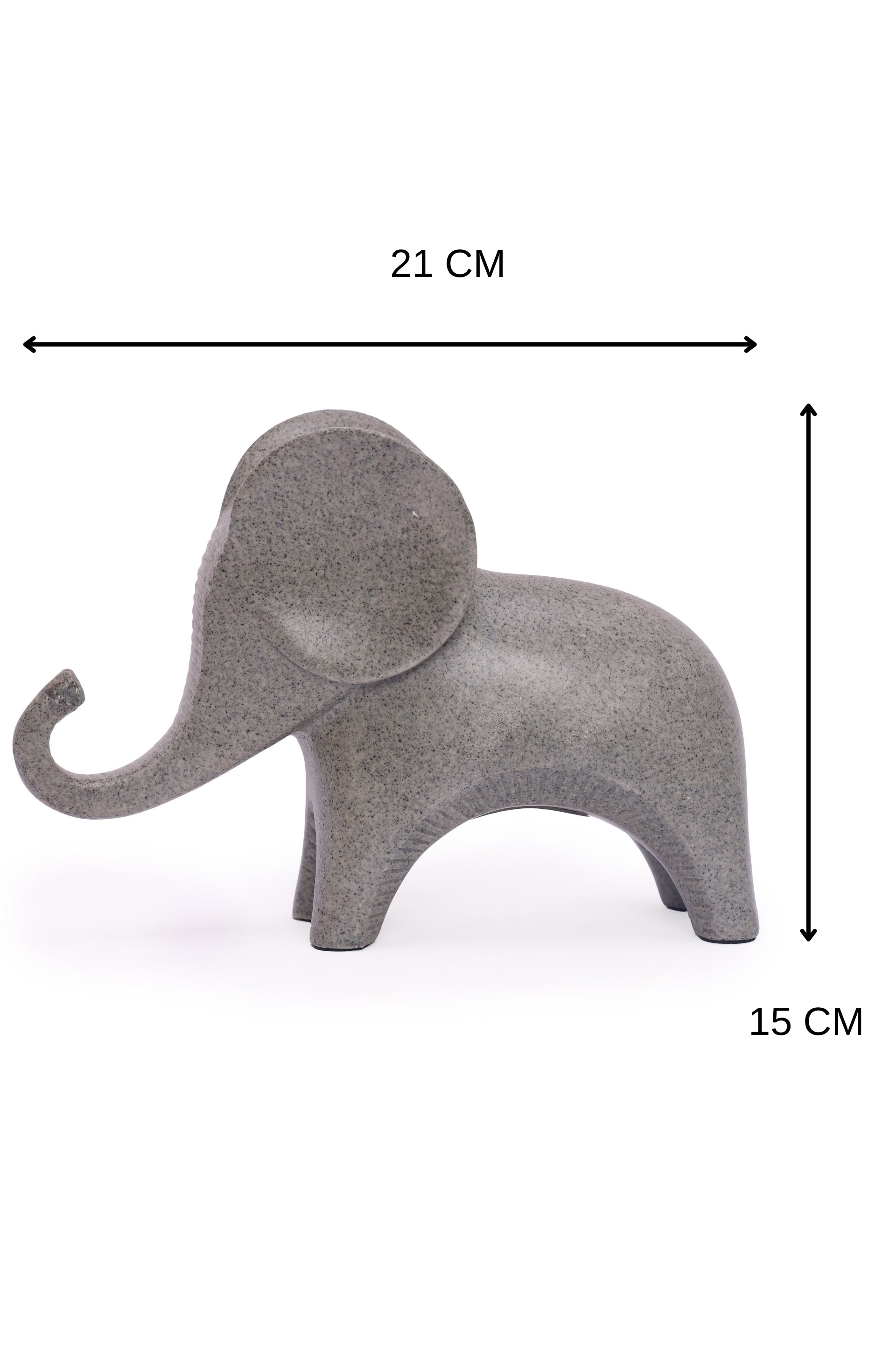 Cute Elephant Statue for your home or office decor-Grey