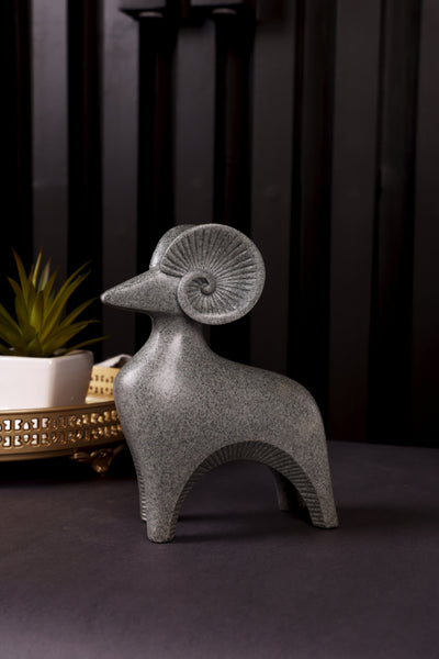 Sheep Statue Sculpture for Your Home or Office Decor-Grey