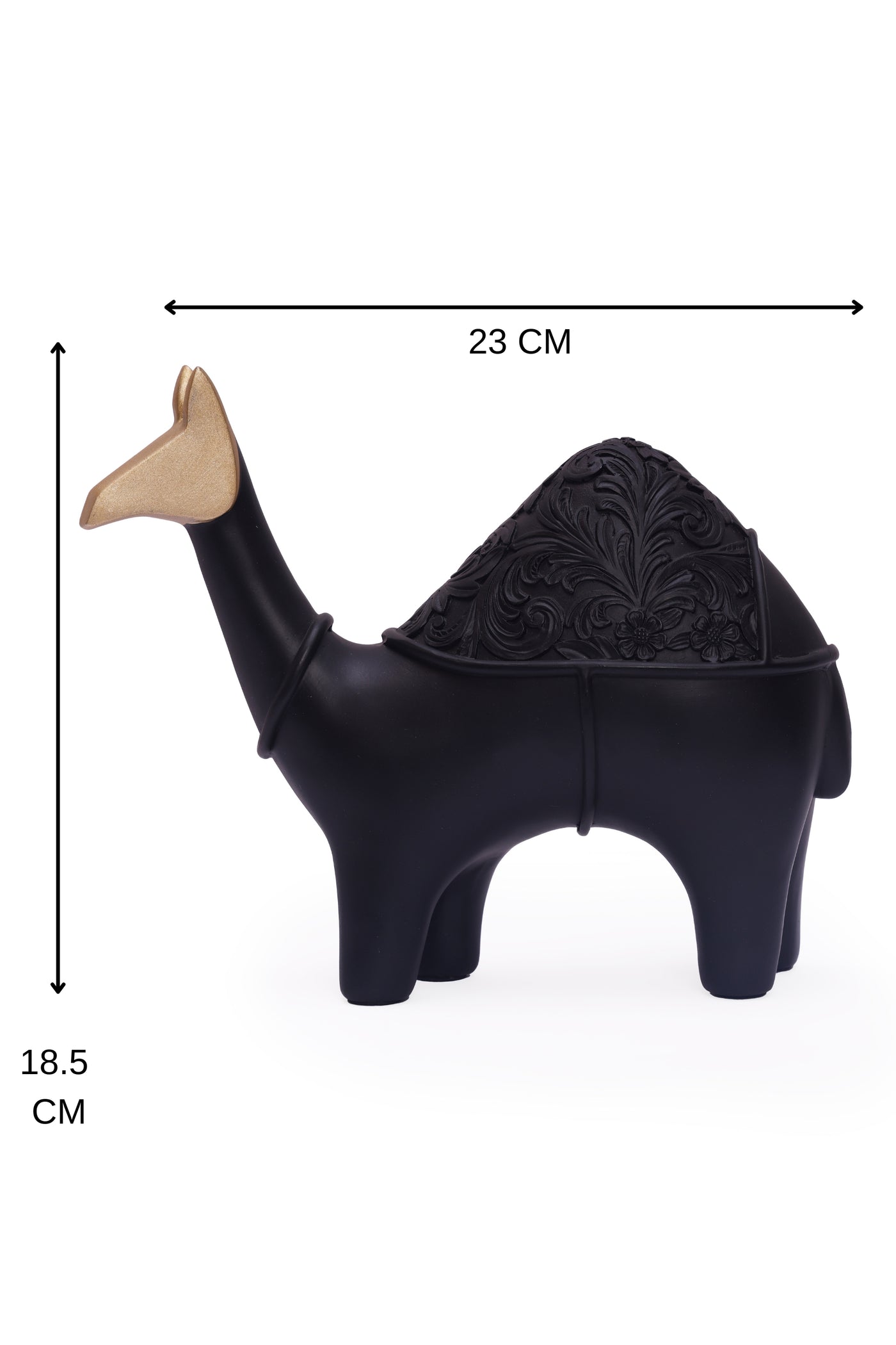 Camel Statue for your Home or Office Decor-Black