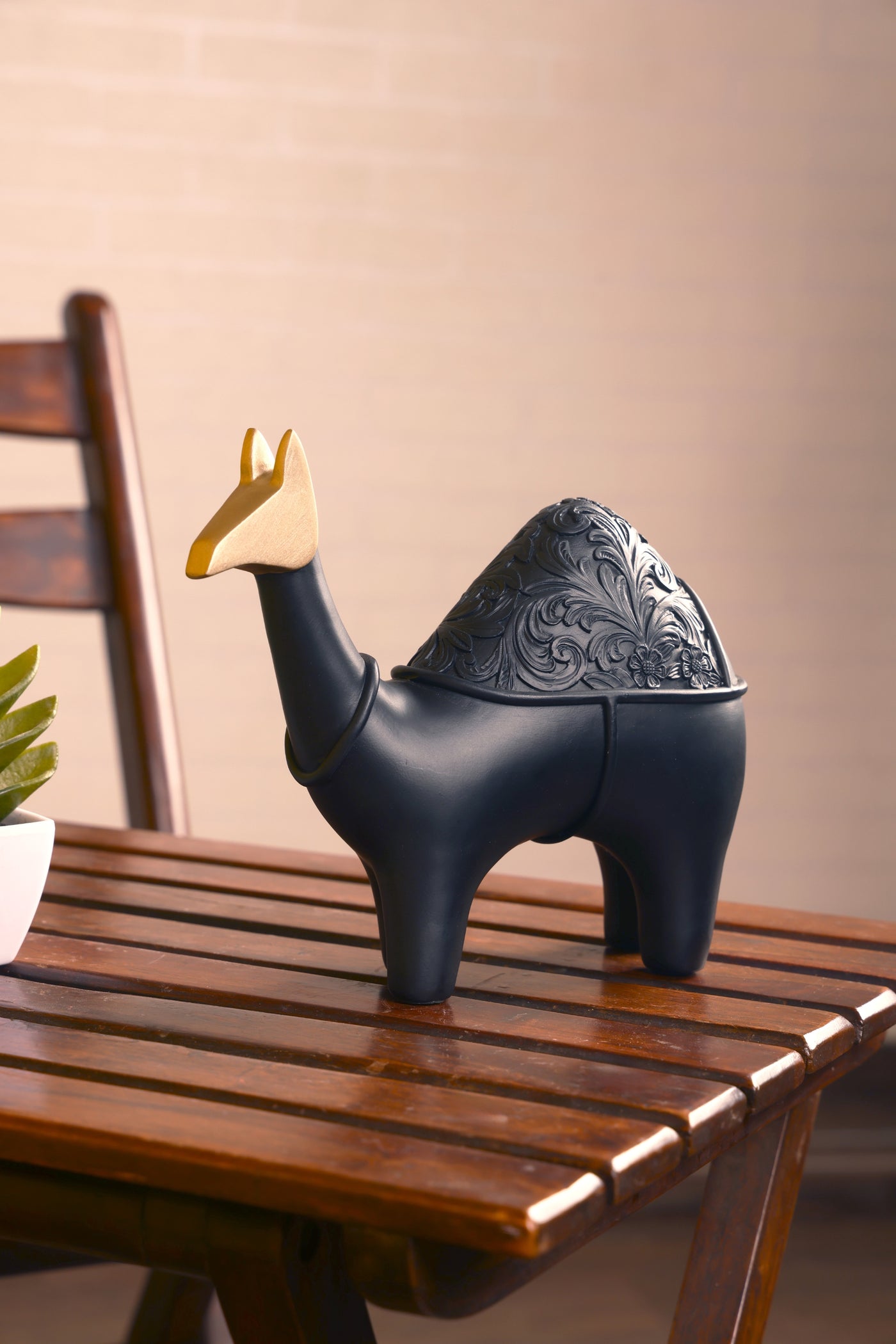 Camel Statue for your Home or Office Decor-White