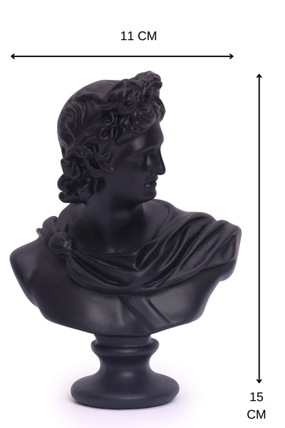 Apollo Statue Greek Statue Head Decorations for your home or office-White