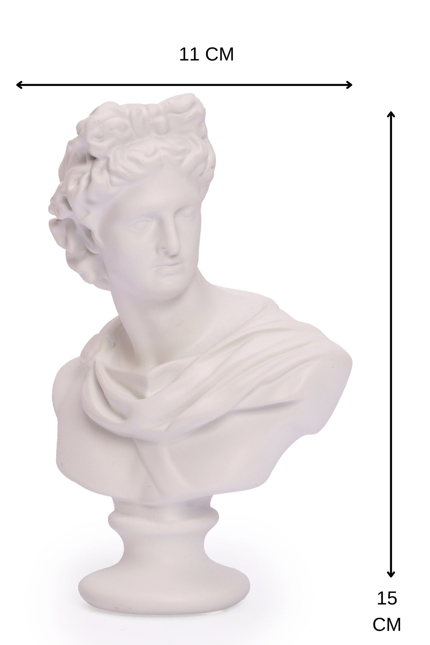 Apollo Statue Greek Statue Head Decorations for your home or office-Black