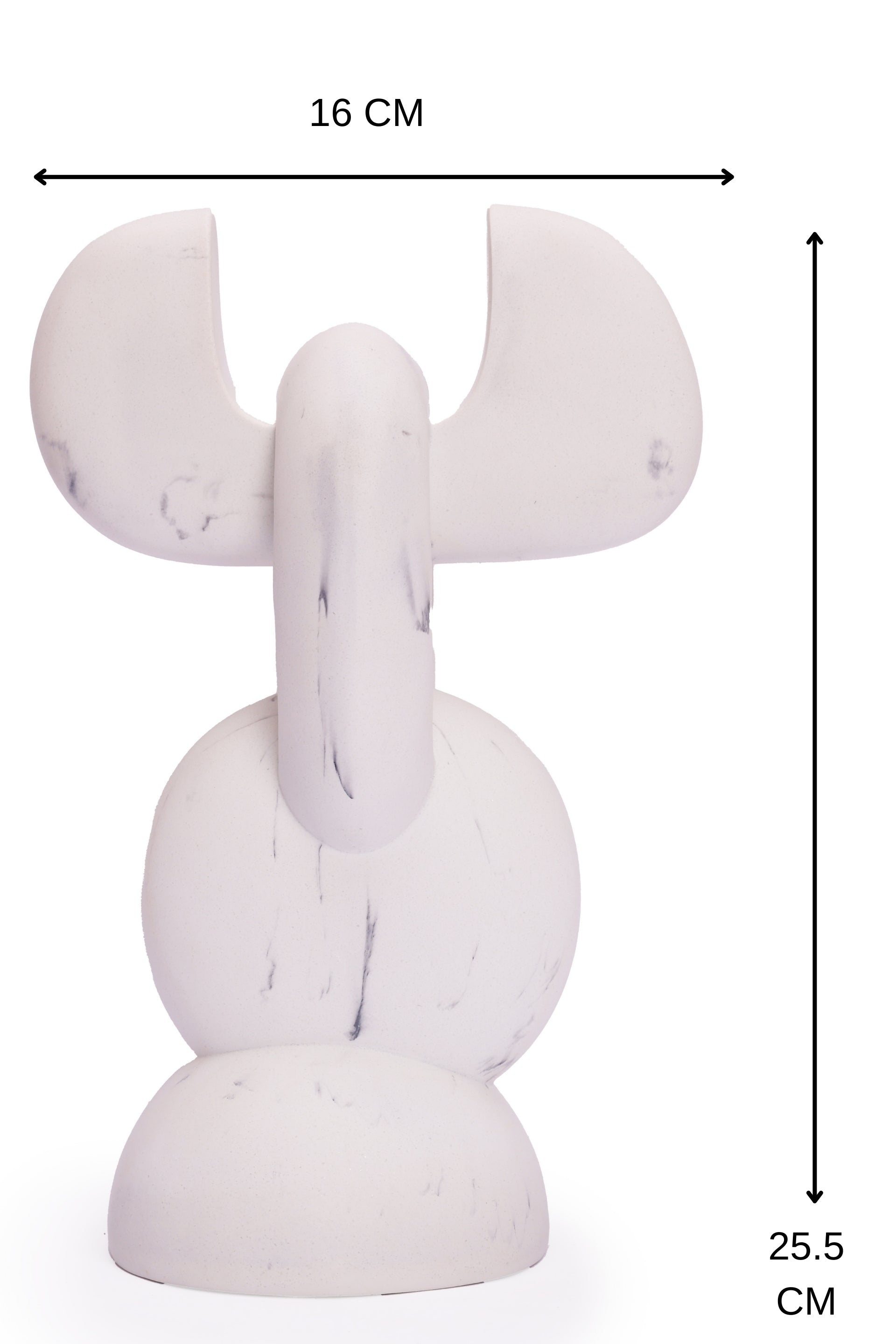 Modern style chain shape showpiece for your home or office decor-Black