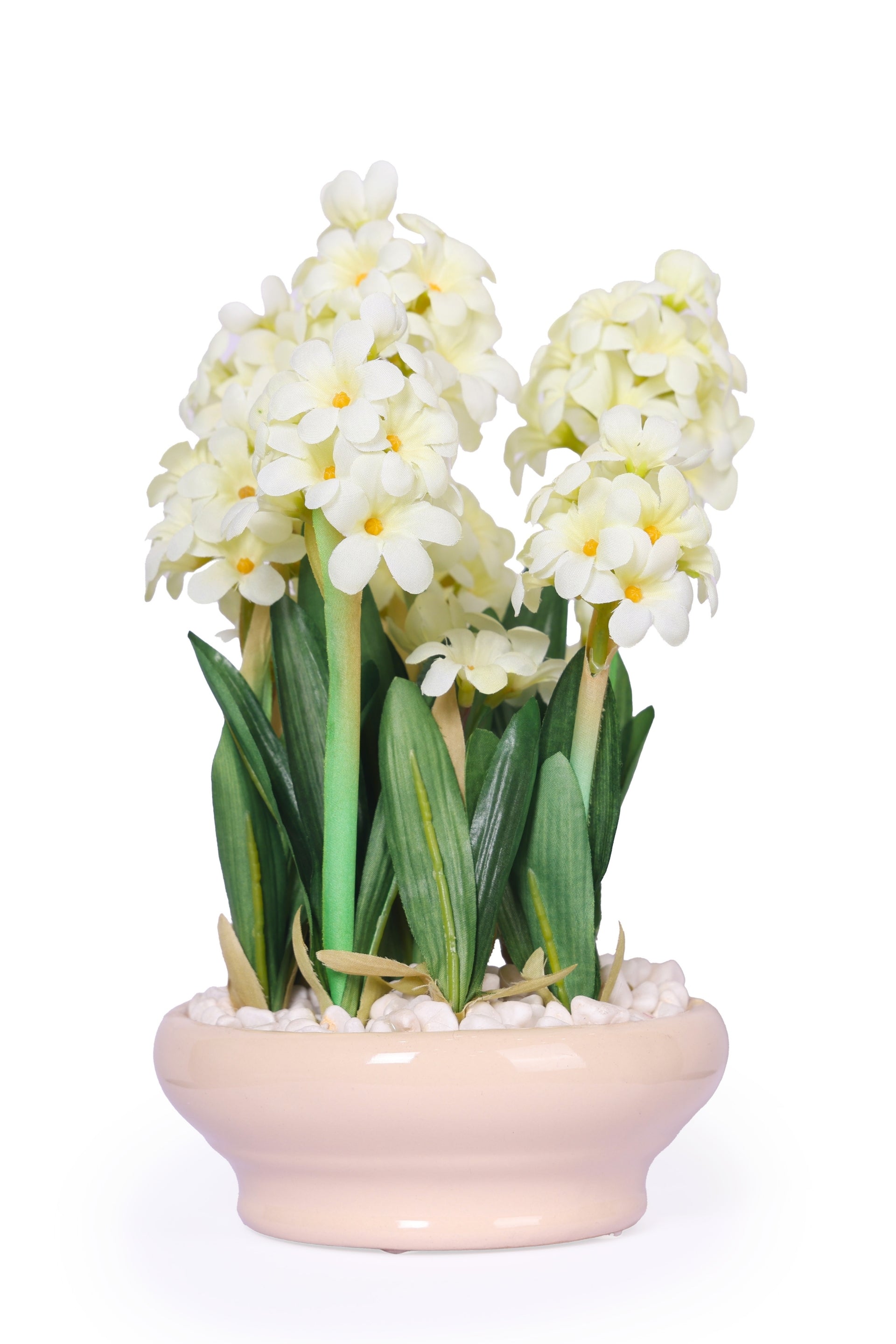 PolliNation Delightful Artificial Bonsai with Ceramic Pot (Pack of 1) Pink