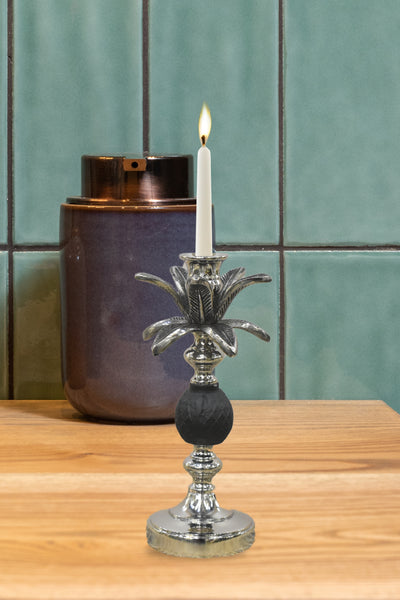 Golden & Silver Pineapple Candle Holder (Small)