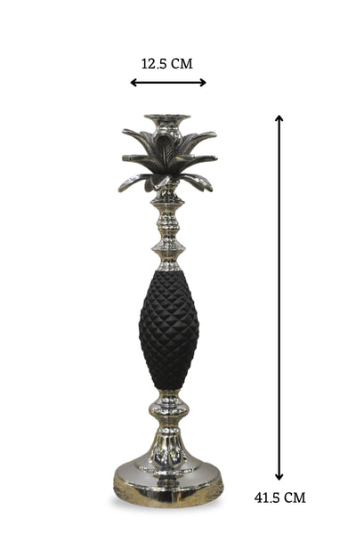 Golden & Silver Pineapple Candle Holder (Large)