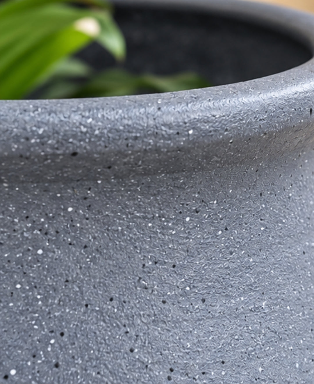 Classic Grey Urn‑Shape Decorative Small Planter