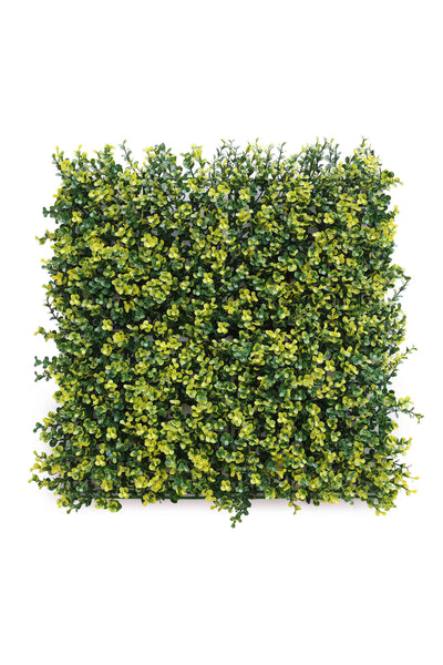 Green Leaves Artificial Vertical Garden Wall Tile (Pack of 1)