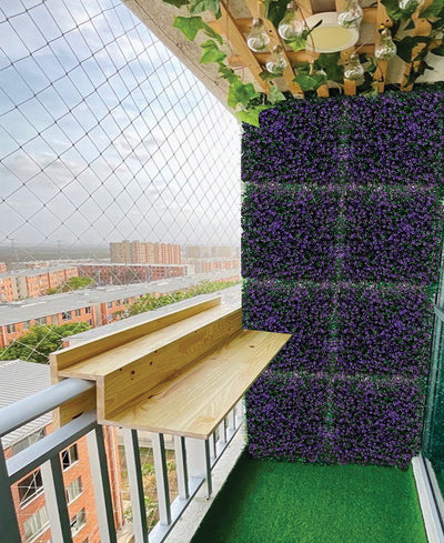 Spring Purple Bloom Vertical Garden Tile