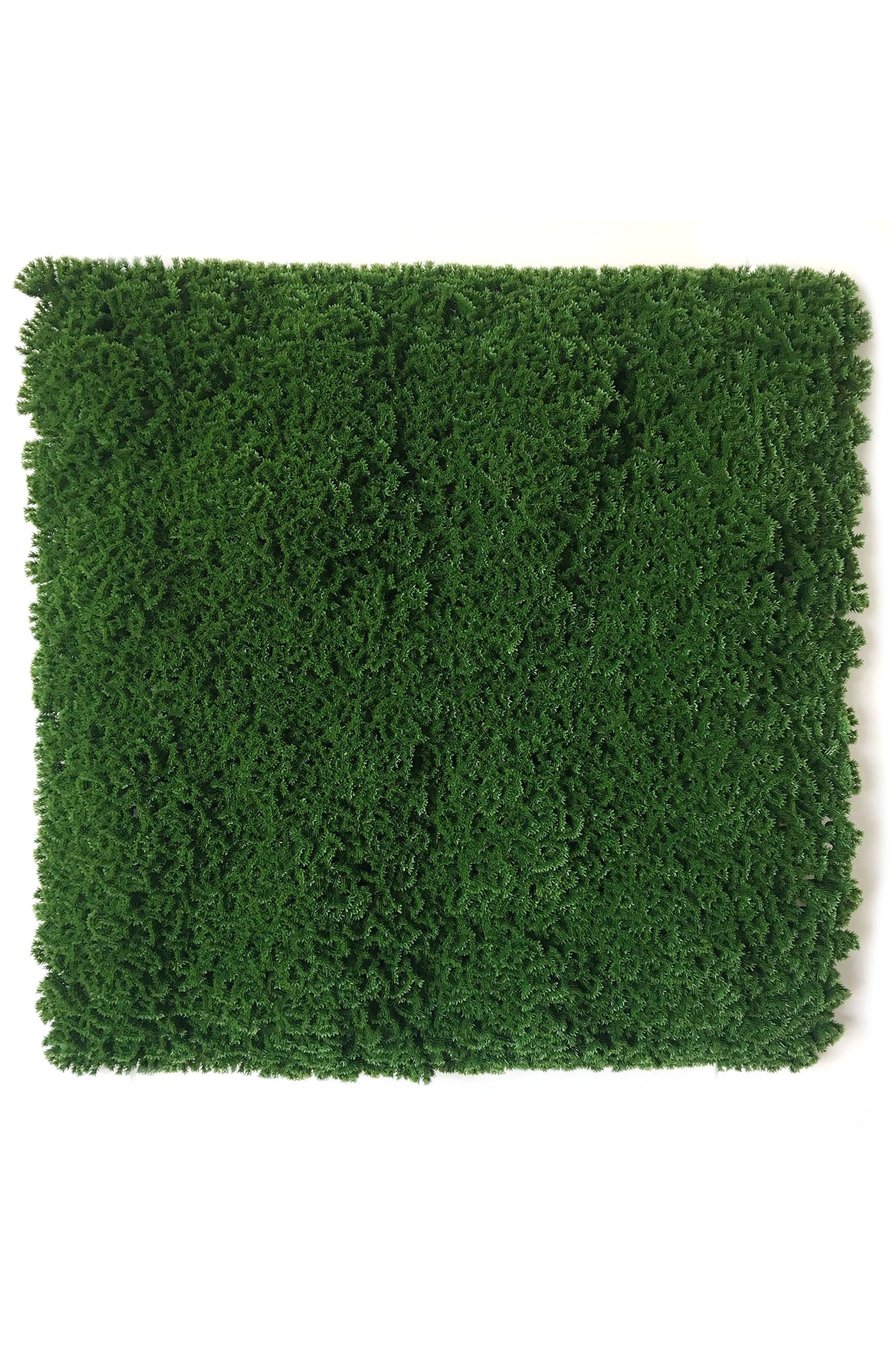 Artificial Dark Green Vertical Garden Tiles for Outdoor and Indoor Use (Pack of 1)
