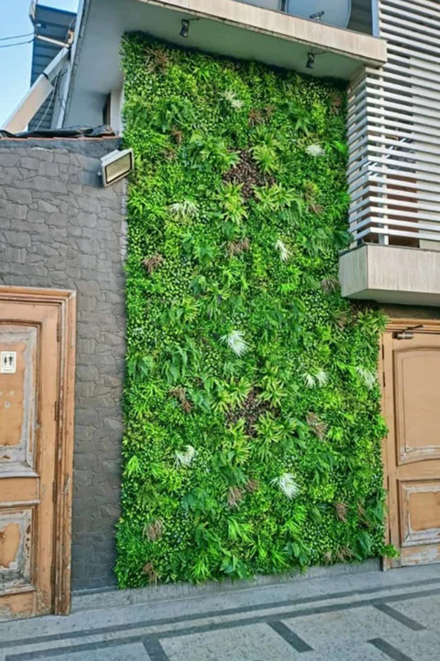 Artificial Yucca Plants Readymade Vertical Garden Wall Panel