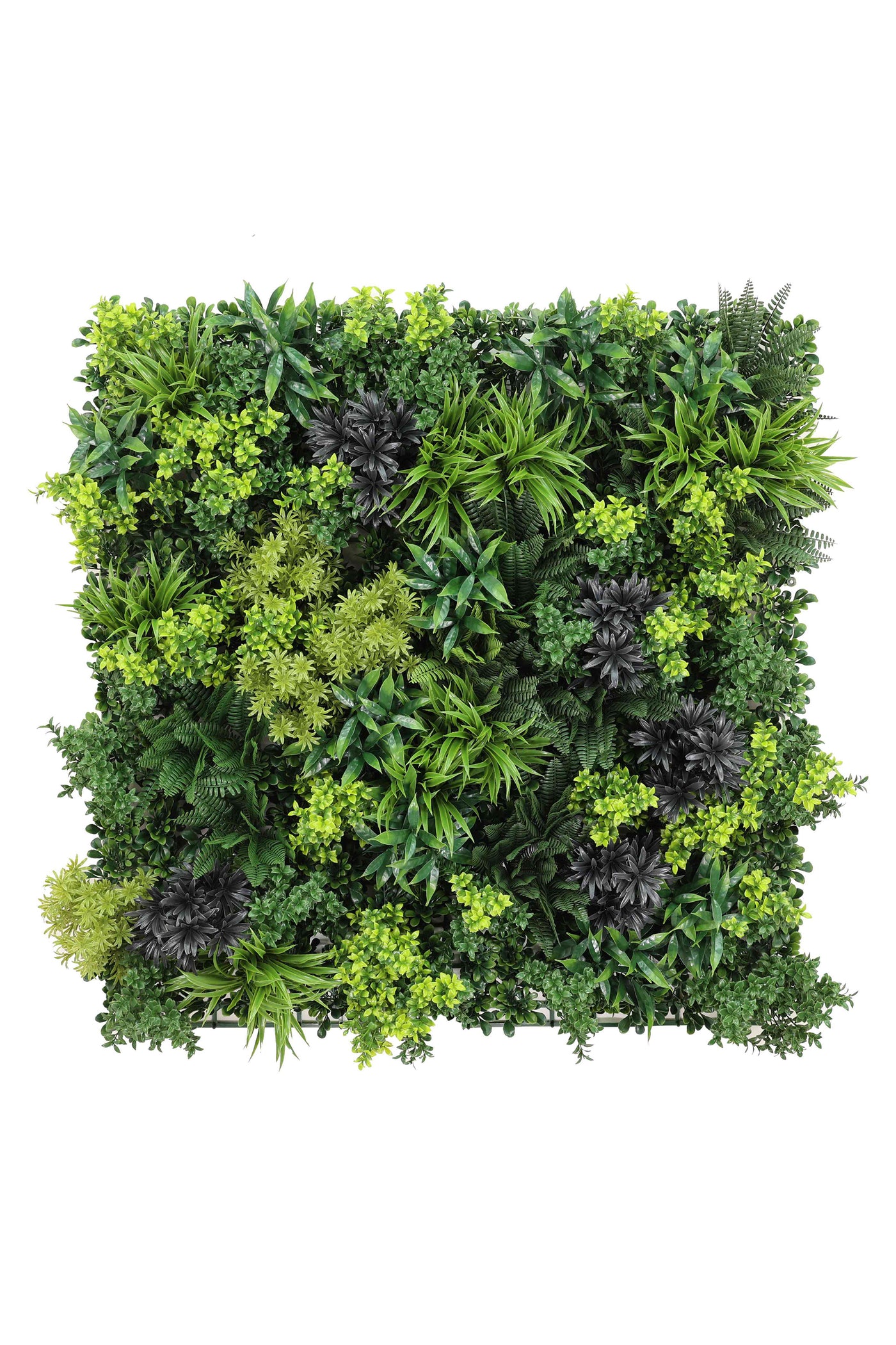 Purple Leaves With Lush Green Vertical Green Garden wall tile (Pack of 1)