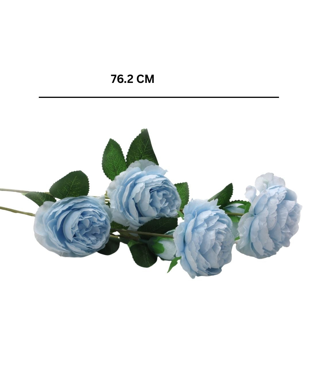 Faux Rose Stem - Pack Of 3