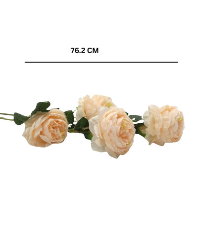 Faux Rose Stem - Pack Of 3