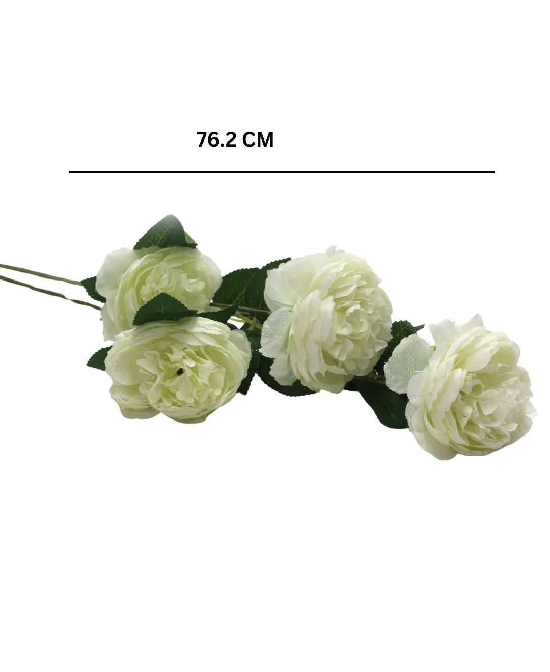 Faux Rose Stem - Pack Of 3