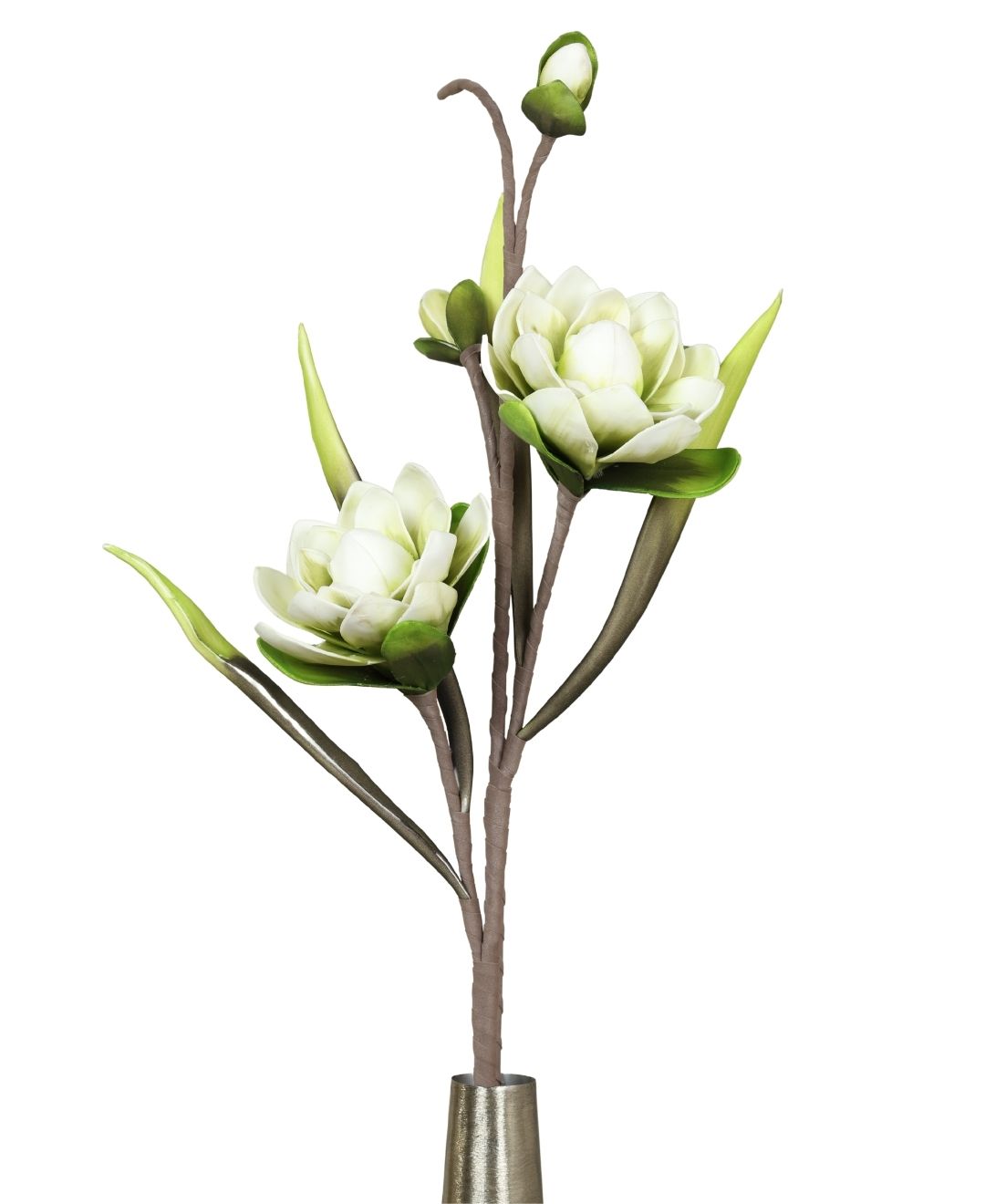Blossomcharm Foam Magnolia Bloom Stem - Pack Of 2