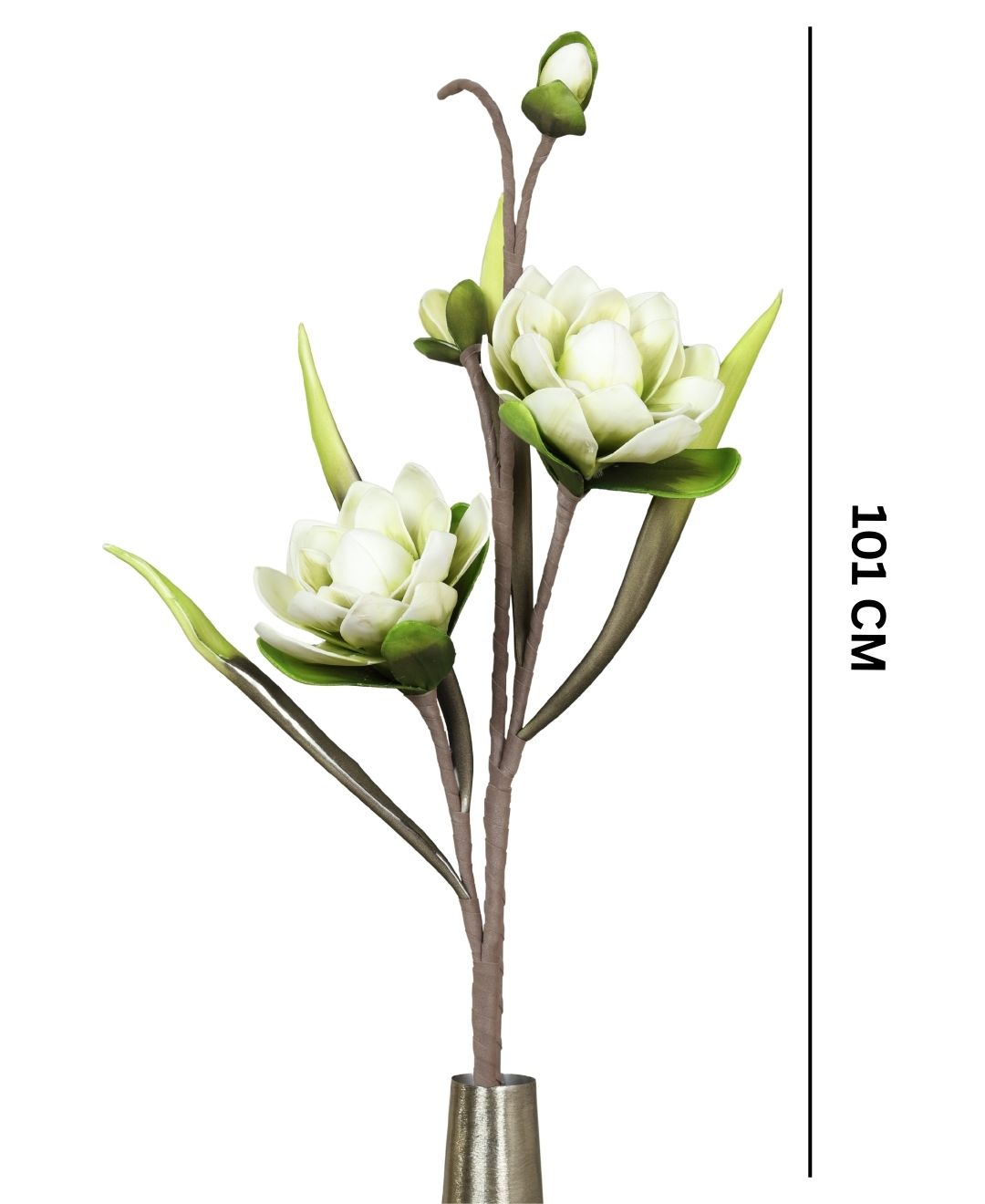 Blossomcharm Foam Magnolia Bloom Stem - Pack Of 2