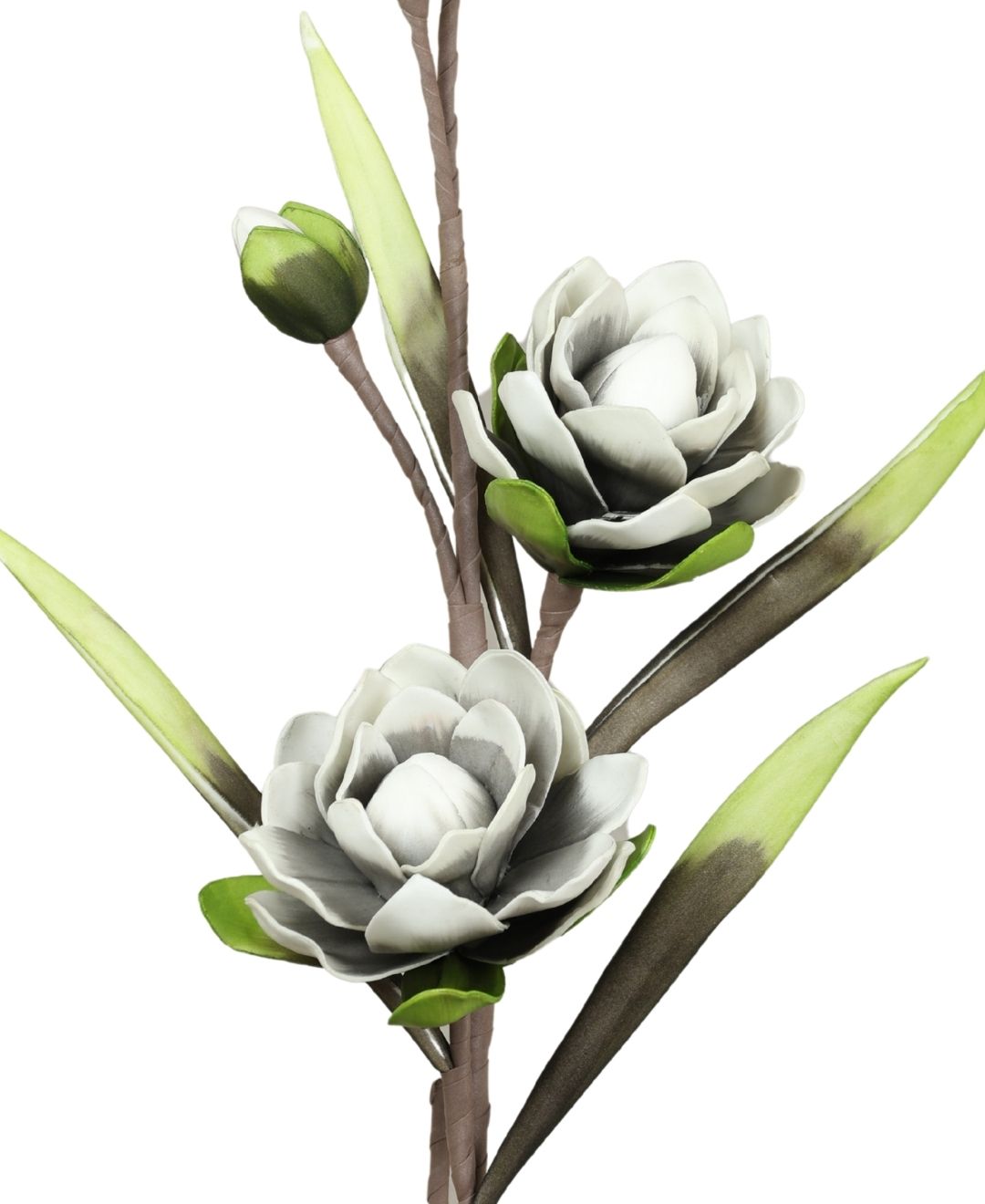 Blossomcharm Foam Magnolia Bloom Stem - Pack Of 2