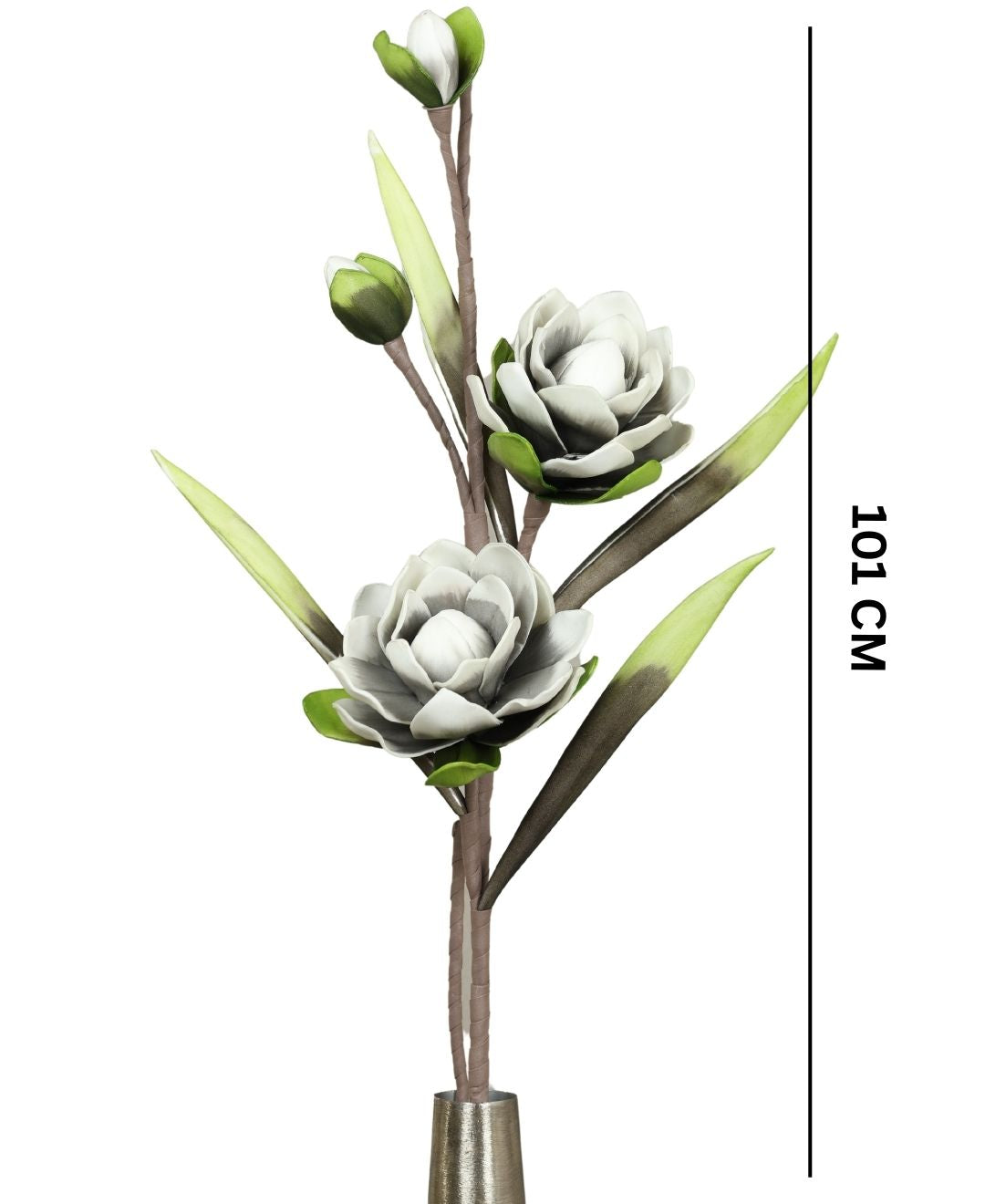 Blossomcharm Foam Magnolia Bloom Stem - Pack Of 2