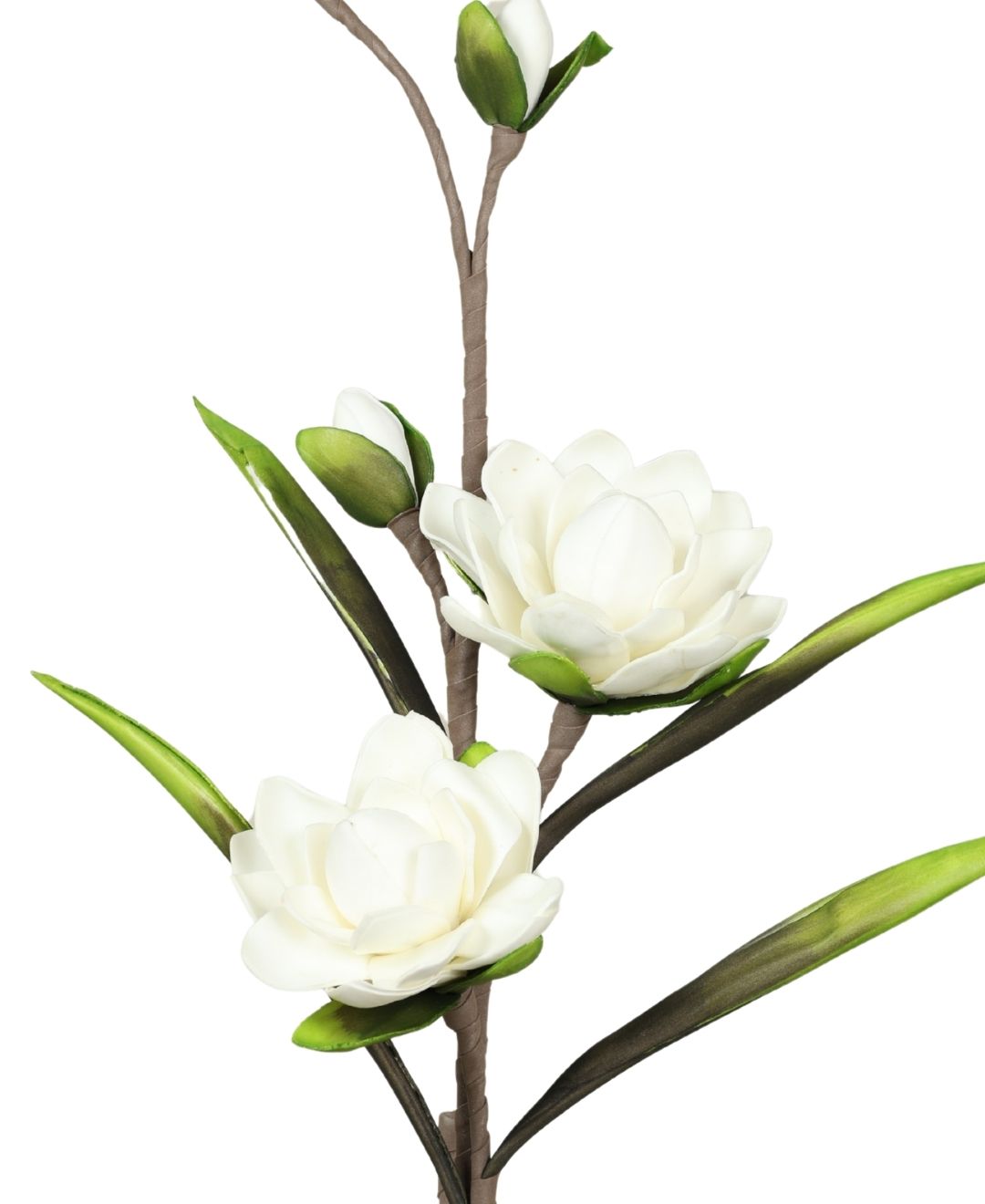 Blossomcharm Foam Magnolia Bloom Stem - Pack Of 2