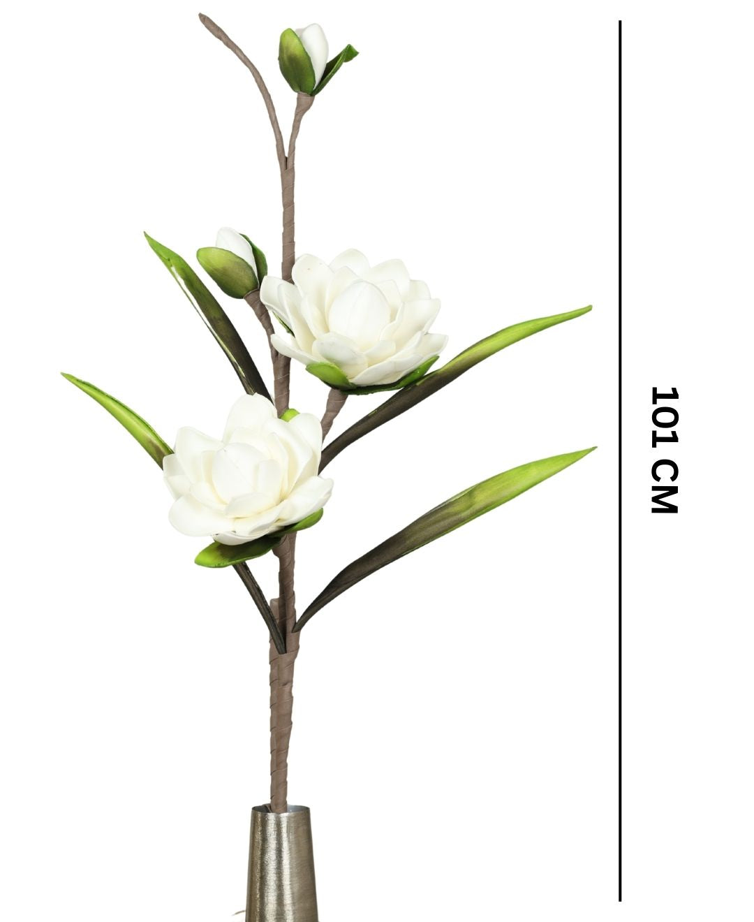 Blossomcharm Foam Magnolia Bloom Stem - Pack Of 2