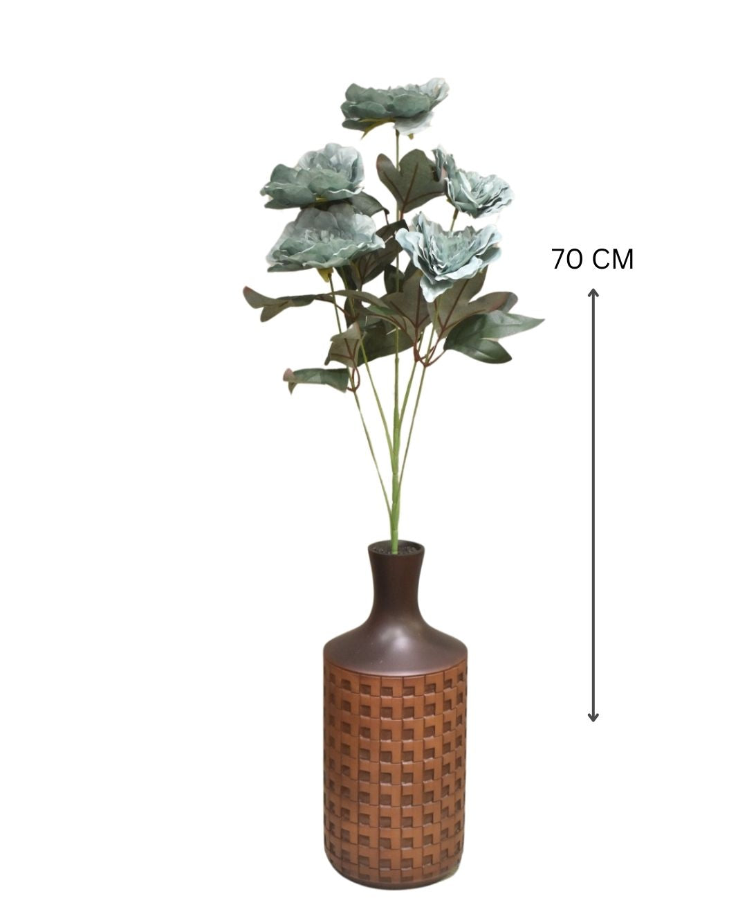 Celestia Garden Faux Peony Stem - Pack Of 3