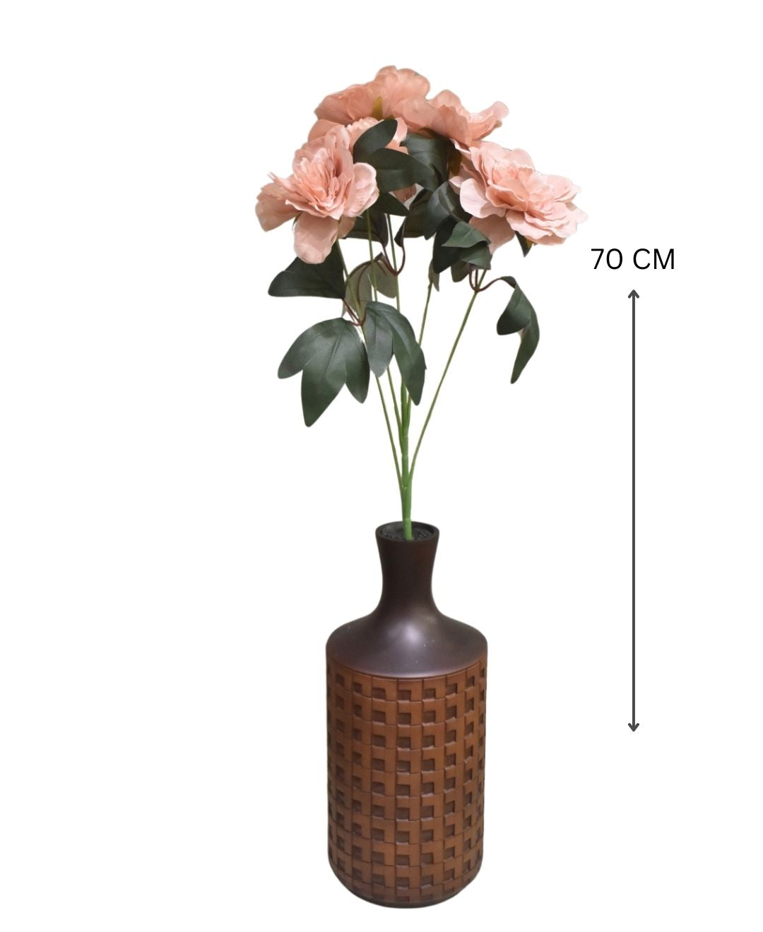 Celestia Garden Faux Peony Stem - Pack Of 3