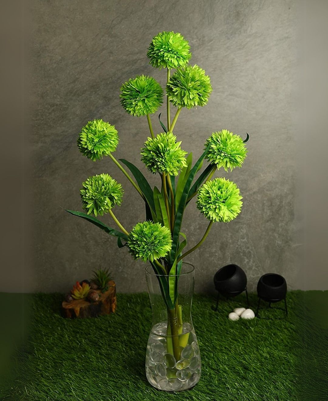 Trio Bloom Premium Ballmum Faux Flower Set