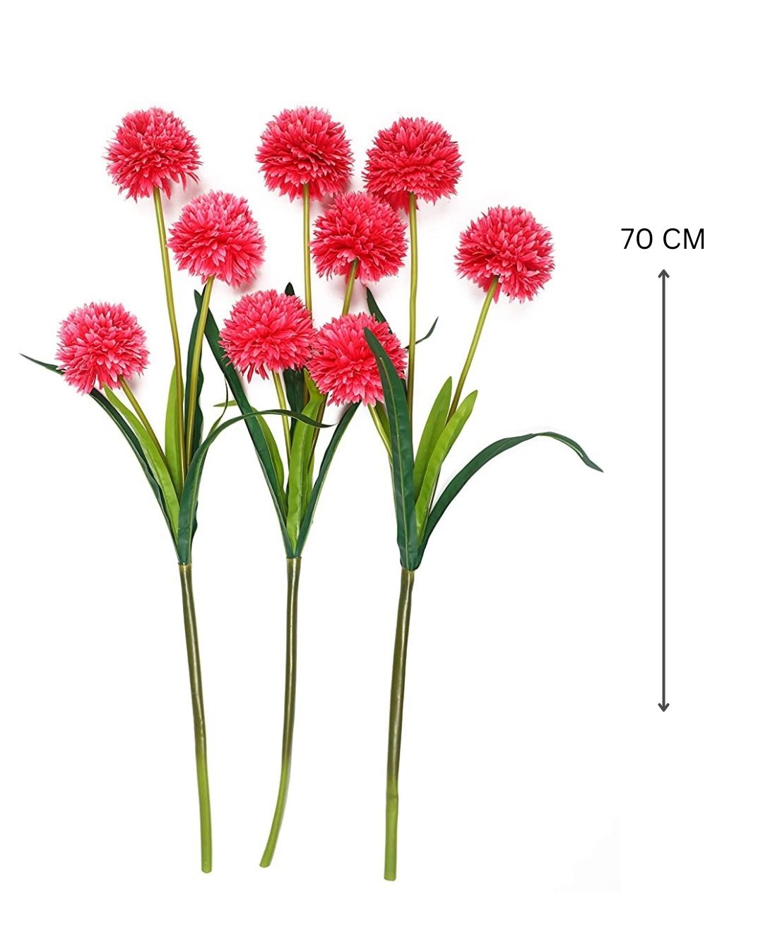 Trio Bloom Premium Ballmum Faux Flower Set
