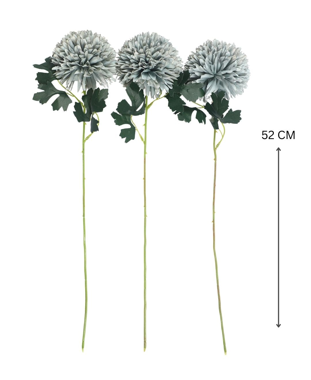 Petalpop Ballmum Faux Stem Short - Set Of 6