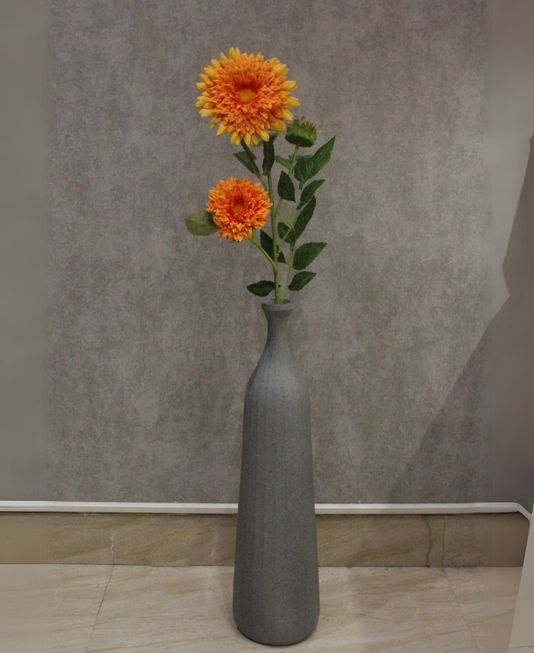 Bloomflair Dahlia Faux Flower Stick Set Of 3