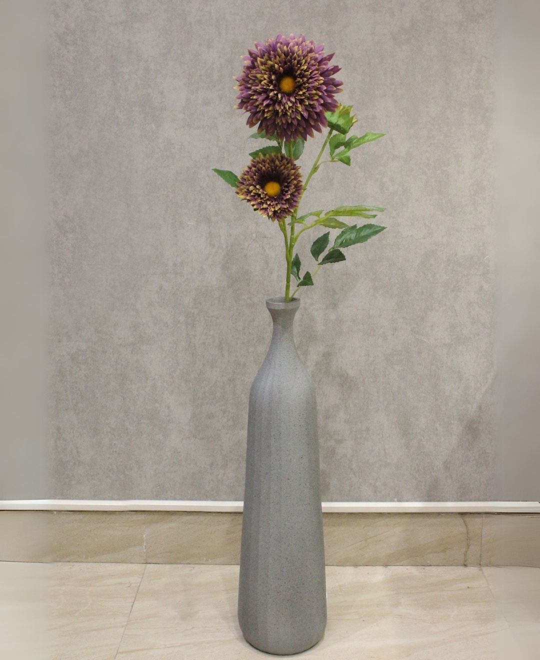 Bloomflair Dahlia Faux Flower Stick Set Of 3