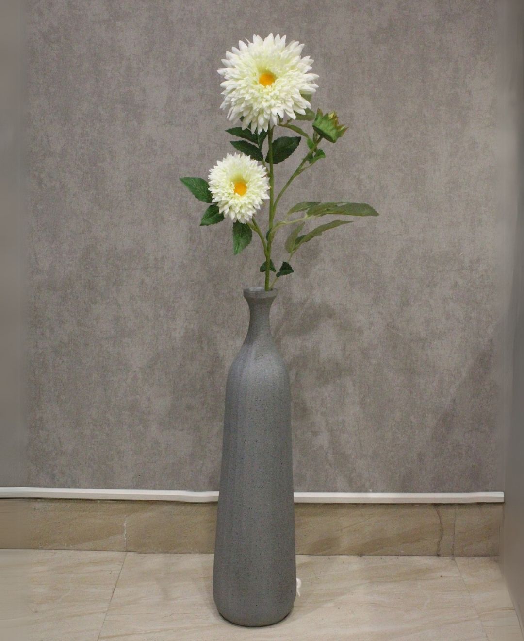 Bloomflair Dahlia Faux Flower Stick Set Of 3