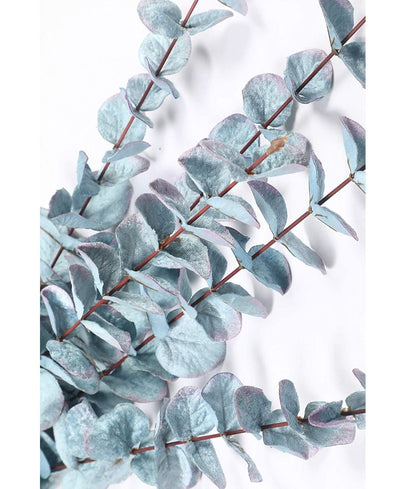Velvileaf Premium Velvet Eucalyptus Faux Stick - Set Of 2
