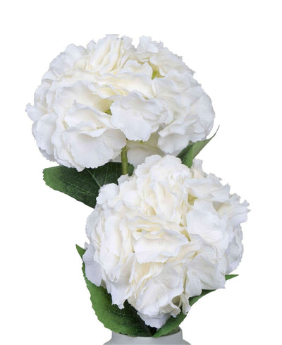 Lushbloom Hydrangea Faux Flower Stems Pack Of 3