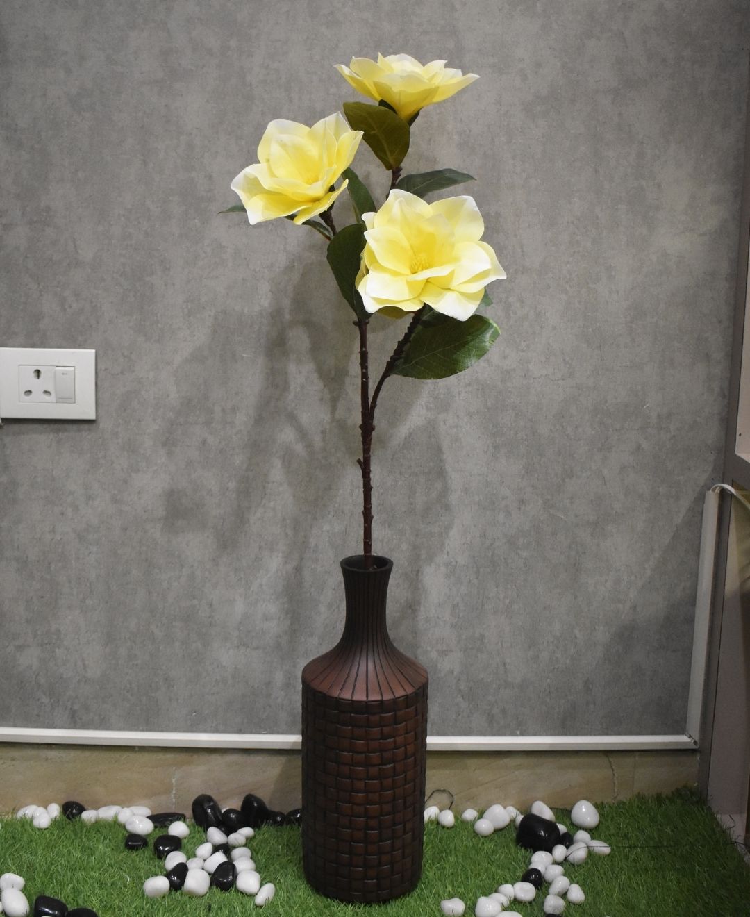 Glorious Magnolia Faux Flowers Sticks (Pack Of 2)
