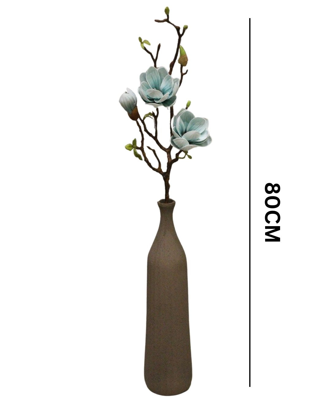 Timeless Magnolia Artificial Bloom For Home & Office (Pack Of 2)