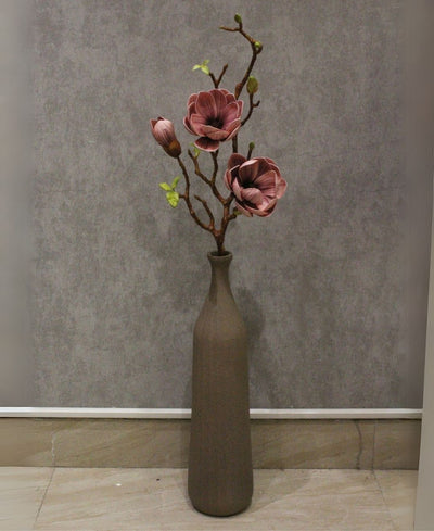 Timeless Magnolia Artificial Bloom For Home & Office (Pack Of 2)