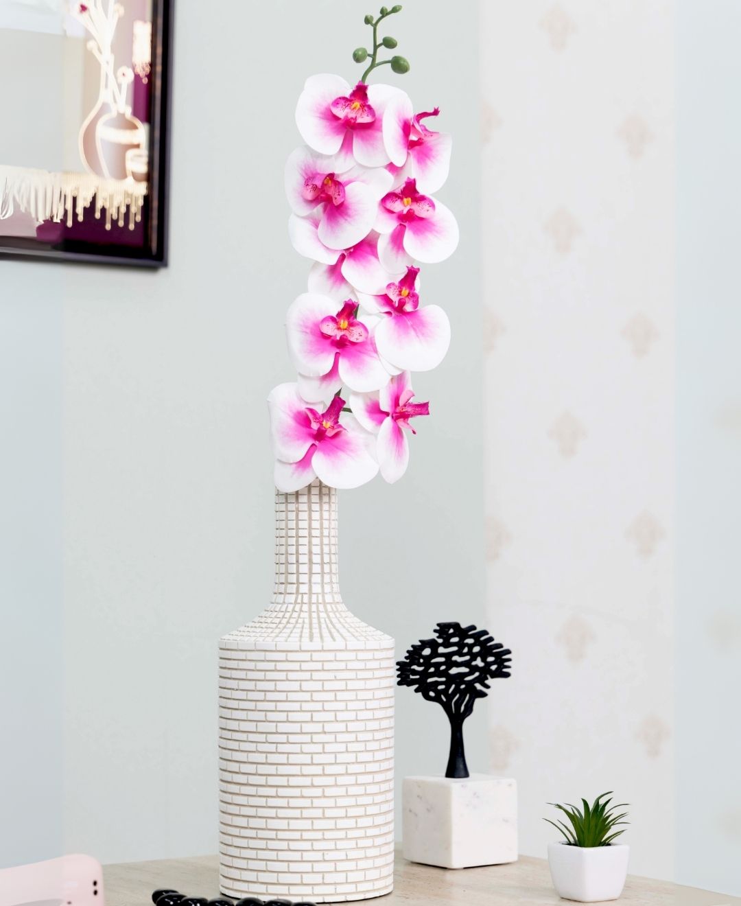 Forever Orchids: Elegant Faux Florals (Pack Of 4)