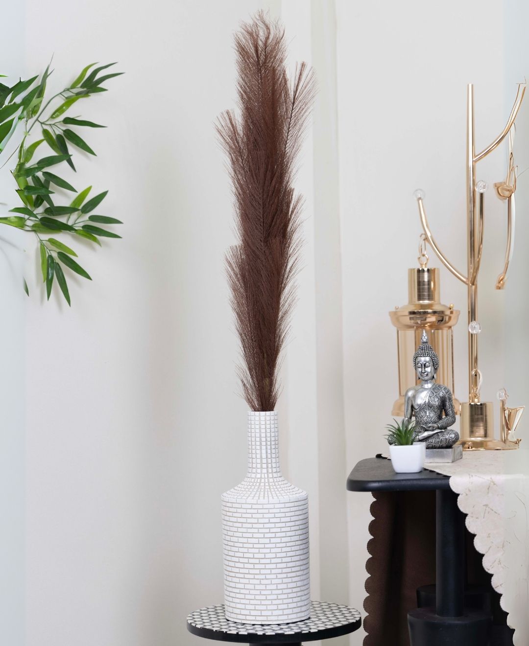 Featherflair Faux Pampas Grass Pack Of 2