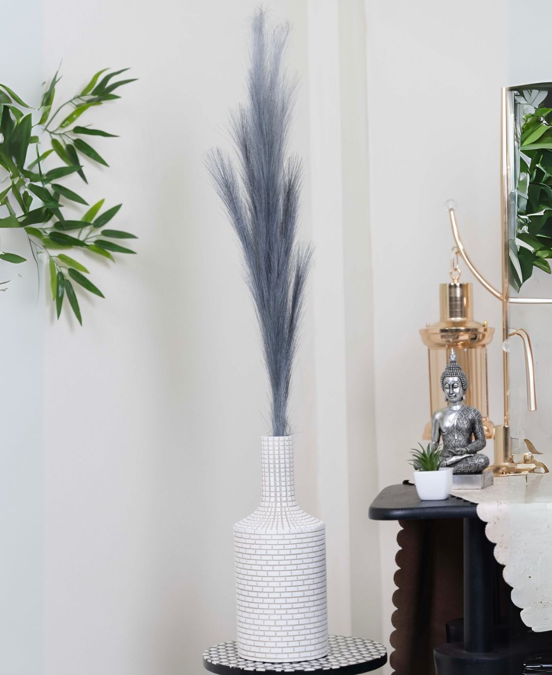 Featherflair Faux Pampas Grass Pack Of 2