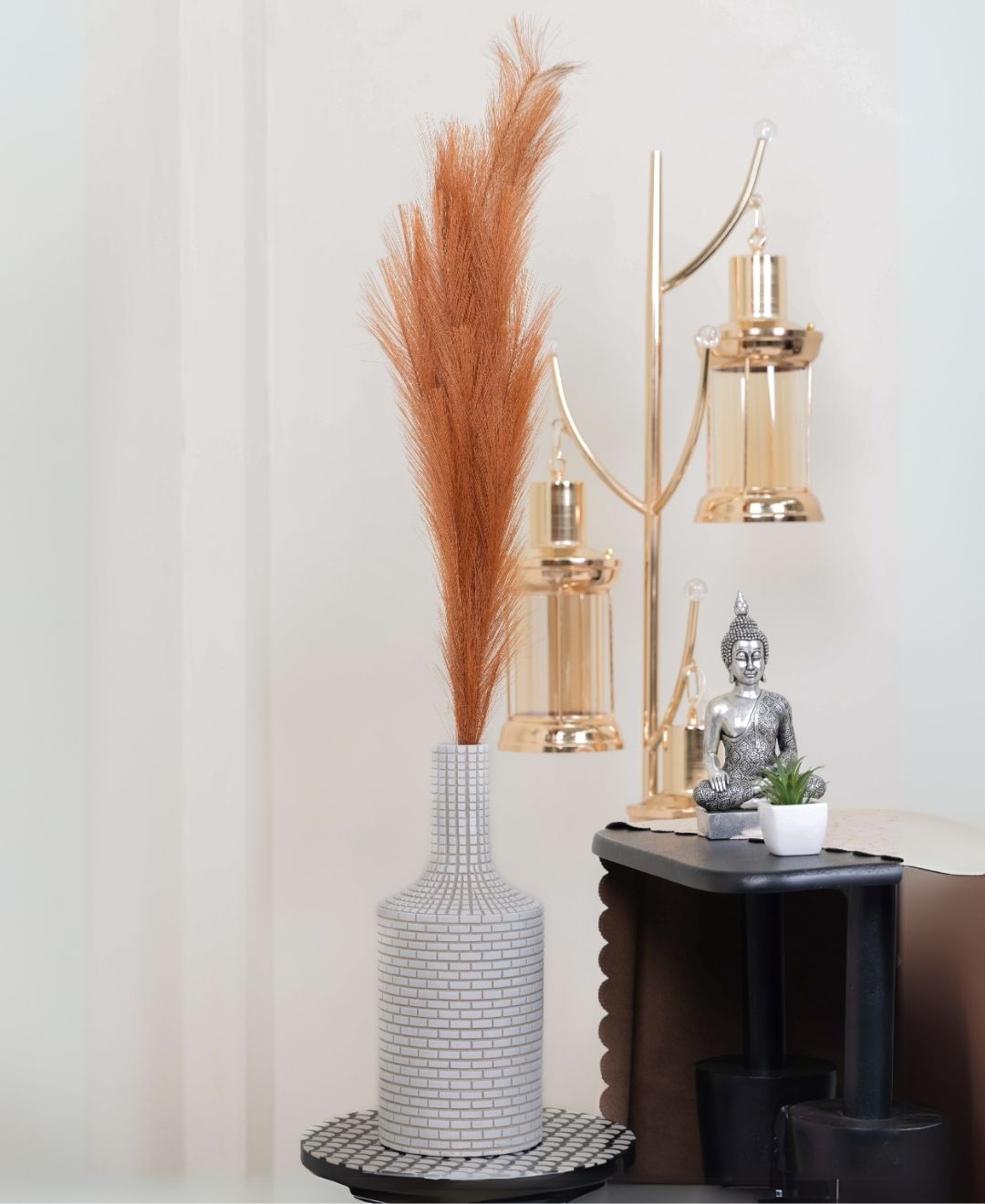Featherflair Faux Pampas Grass Pack Of 2