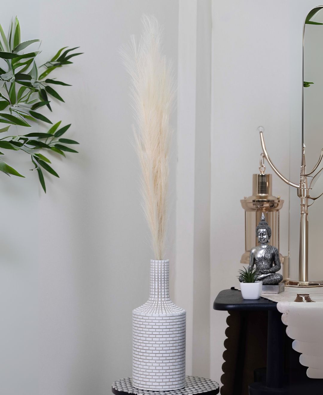 Featherflair Faux Pampas Grass Pack Of 2